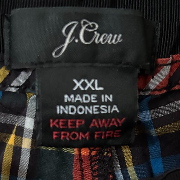 Women's J Crew Pajama Pant in Stewart Tartan Cotton Poplin - Size XXL - Picture 5 of 6